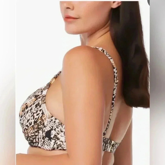 Bleu Rod Beattie® Walk On The Wild Side Size 34D and Bikini Bottom Size 8 - Picture 6 of 15